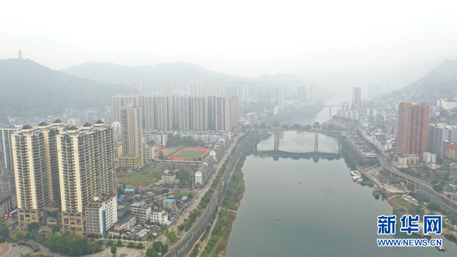 贵州沿河:城镇化建设助力美丽江城品质提升