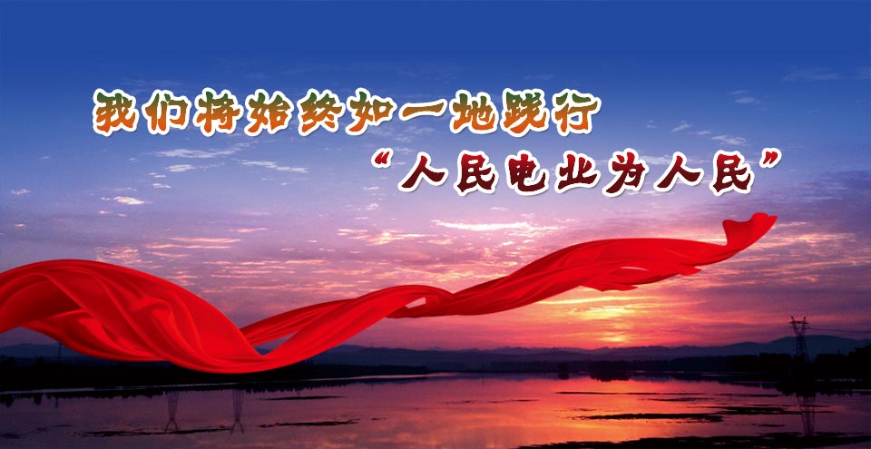 尚春:我们将始终如一地践行"人民电业为人民"