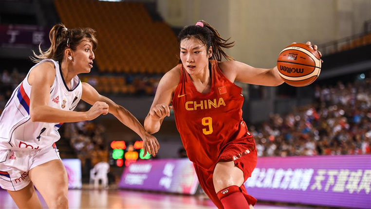 篮球——国际女篮锦标赛：中国胜塞尔维亚