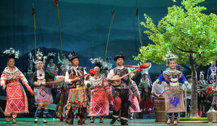侗族音乐剧《千年大歌》在贵阳上演