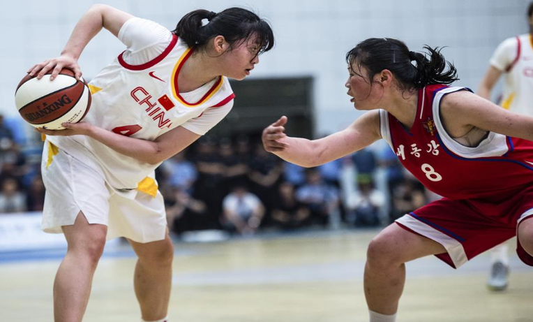 篮球——国奥女子篮球对抗赛：中国胜朝鲜