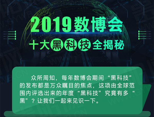 圖述新聞丨2019數博會十大黑科技全揭秘