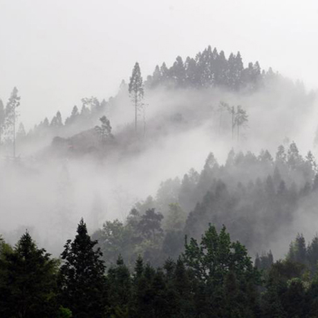 貴州榕江：山巒重疊雲霧彌漫 宛如水墨畫卷