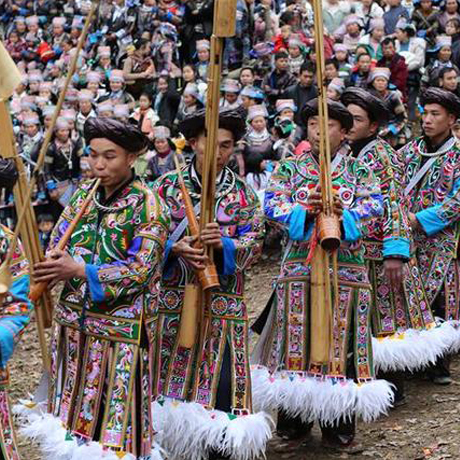 贵州榕江：载歌载舞欢庆鼓藏节