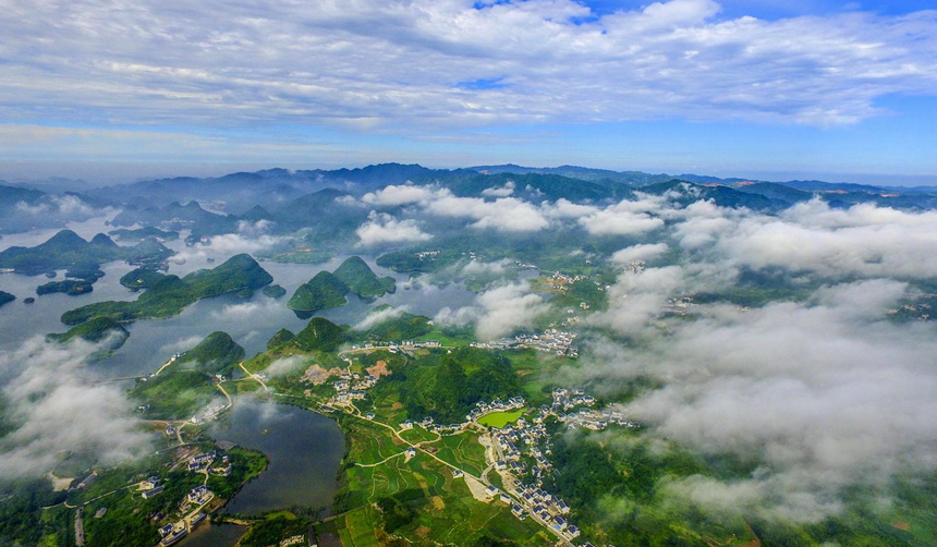 观山湖区生态如画