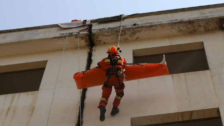 贵州消防救援2021年跨区域地震救援实战拉动演练