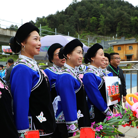 观山湖区下麦城村毛栗村等地共庆“三月三”