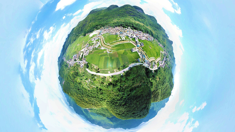 【“飞阅”中国】黔中腹地田园秋景美如画