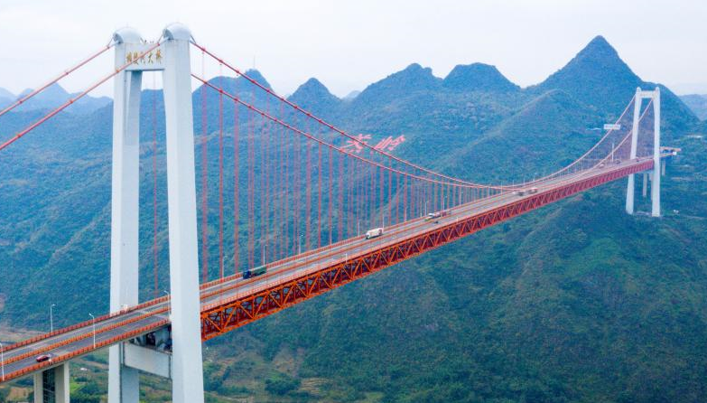 飞越“中国桥梁博物馆”