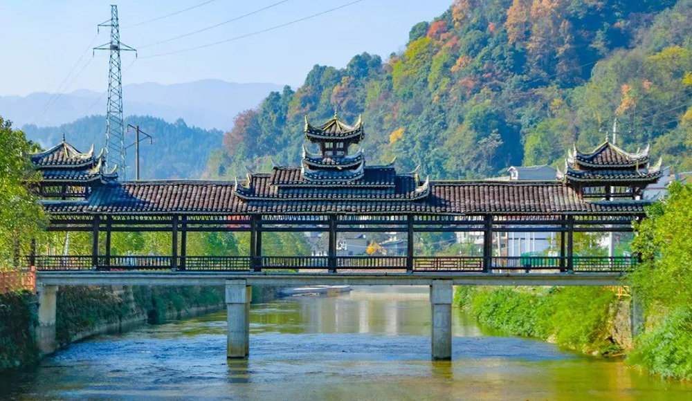 正安县瑞溪镇风雨桥