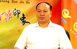 访谈嘉宾曹本强在访谈现场