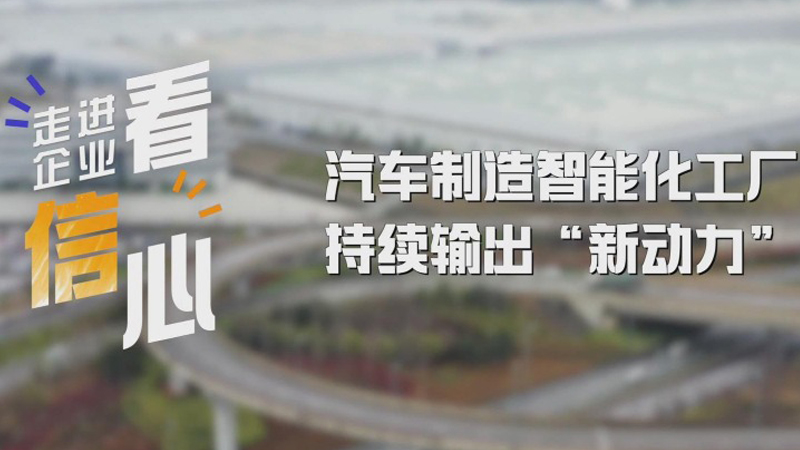 走进企业看信心｜汽车制造智能化工厂持续输出“新动力”