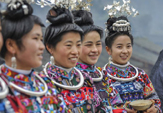 贵州丹寨苗族同胞喜度“祭尤节”